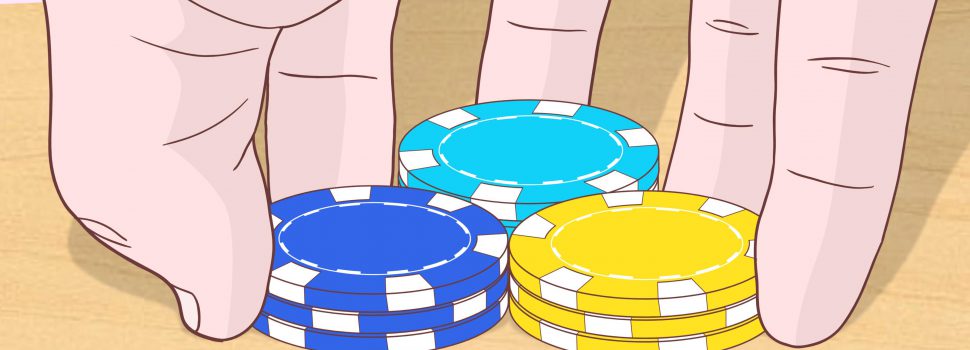 shuffle poker chips