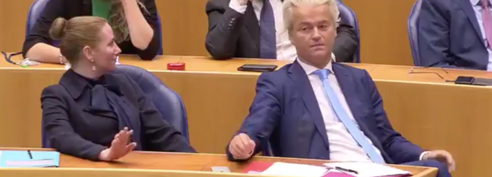 Geert Wilders dist Mark Rutte