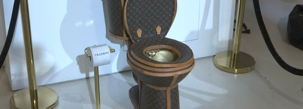 Louis Vuitton toilet