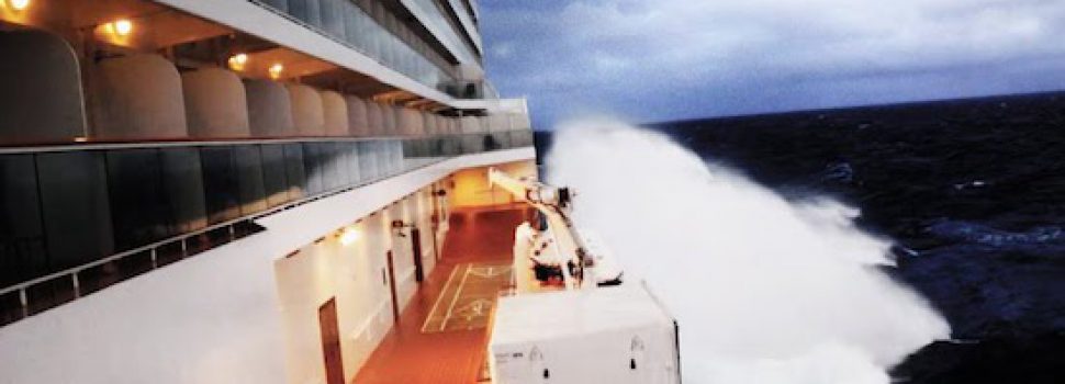 Cruiseschip storm