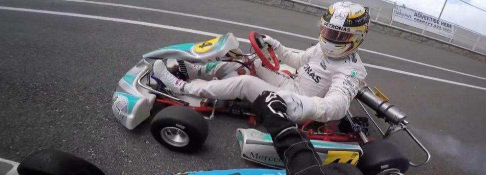 Lewis Hamilton Go Kart