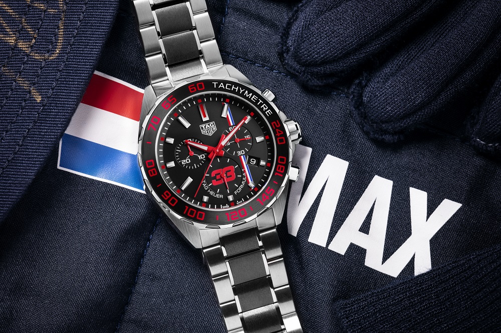 Formule 1 Max Verstappen horloge TAG Heuer
