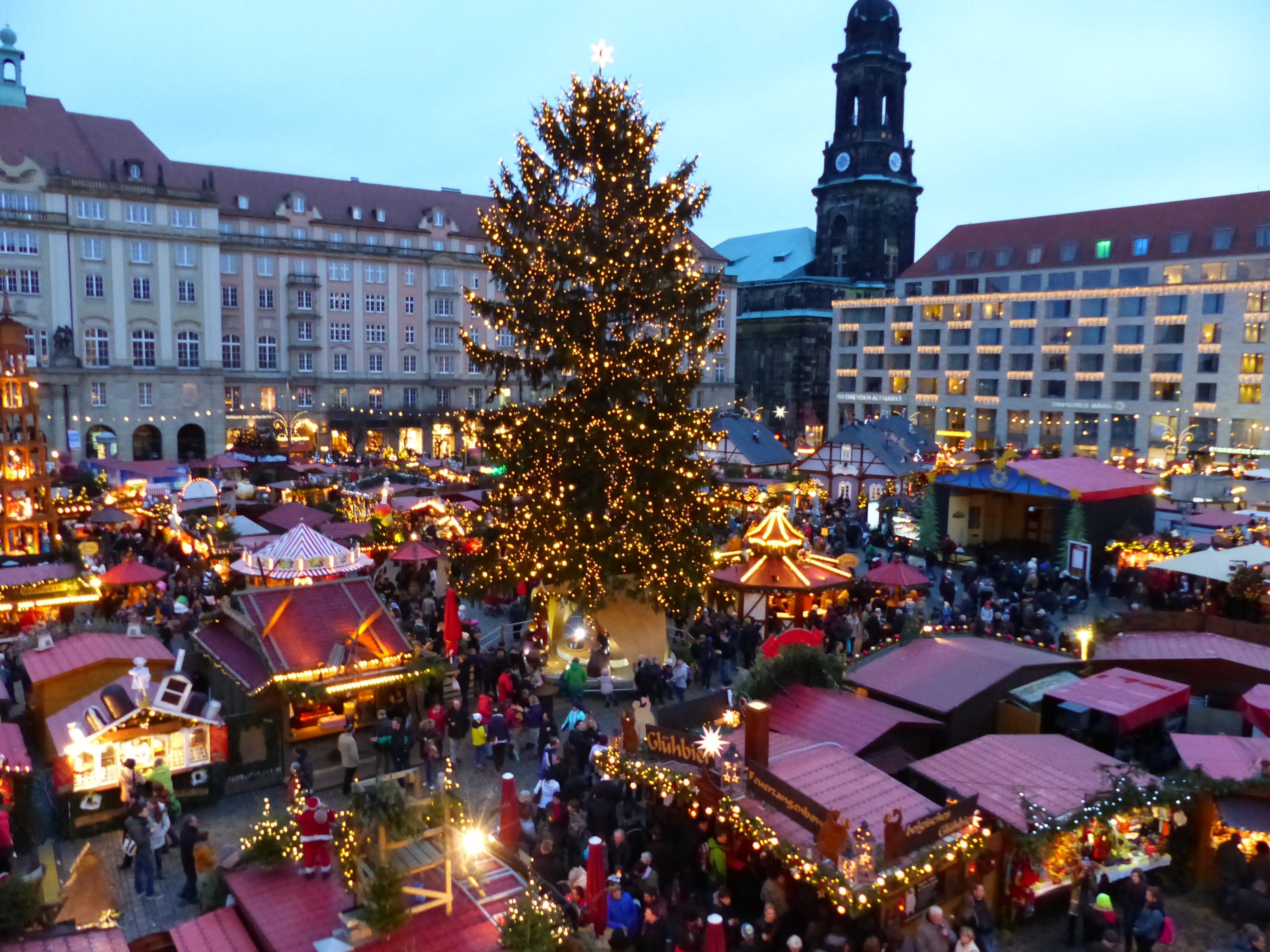 Dresden Striezelmarkt kerstvakantie kerstmarkt