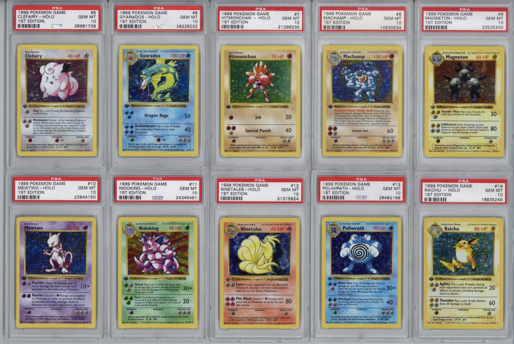 erven affix apotheker Complete set Pokémonkaarten van de eerste serie onder de hamer voor  duizelingwekkend bedrag - FHM