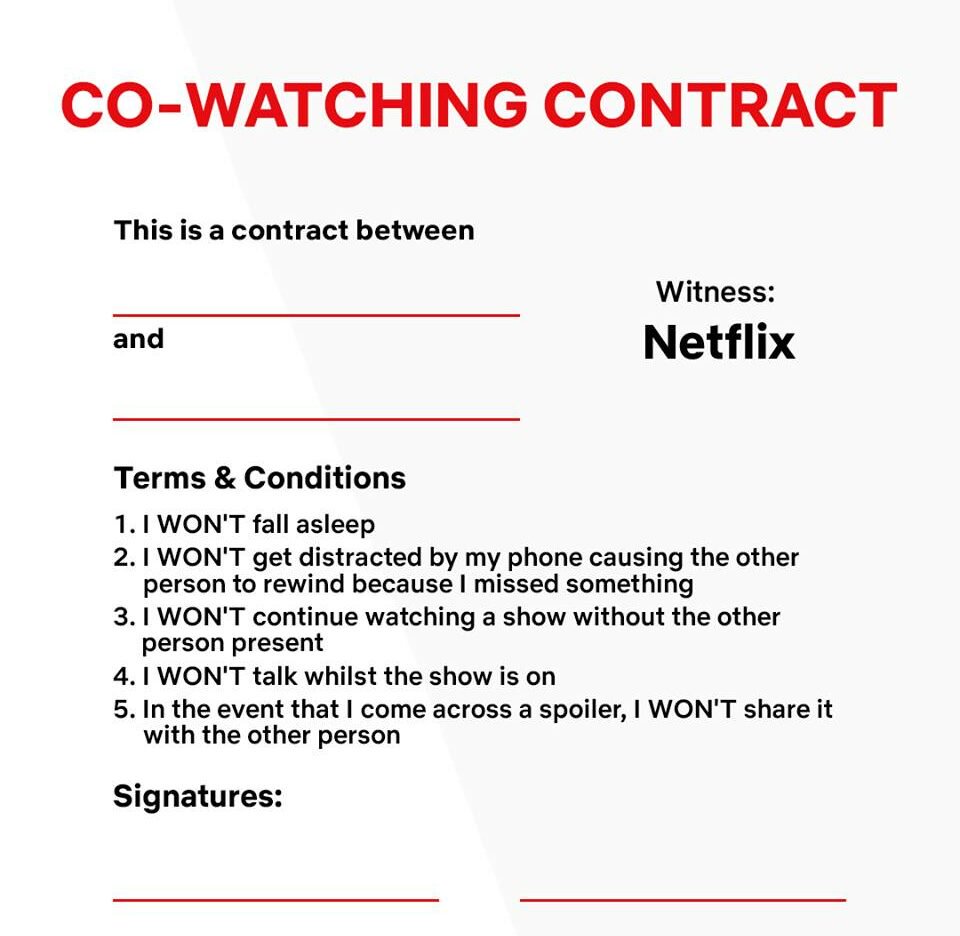 Netflix contract