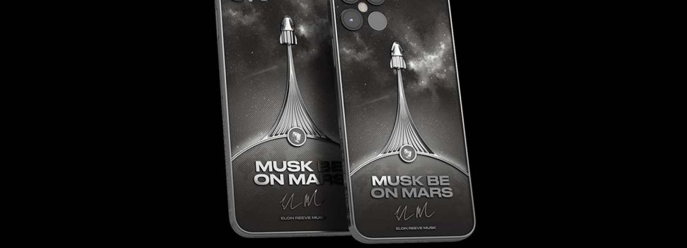 iPhone 12 Pro SpaceX edition van Caviar