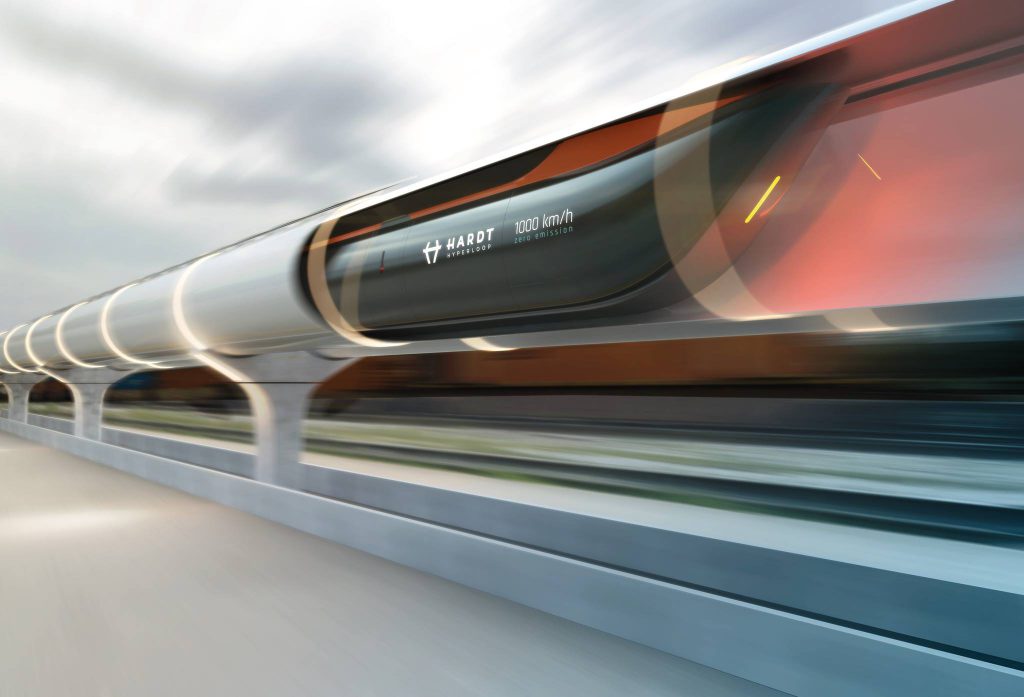Hyperloop Amsterdam Rotterdam
