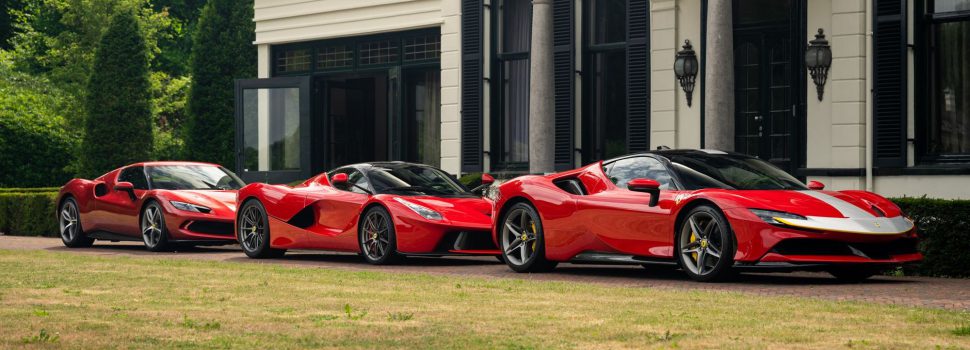 Ferrari fotoshoot
