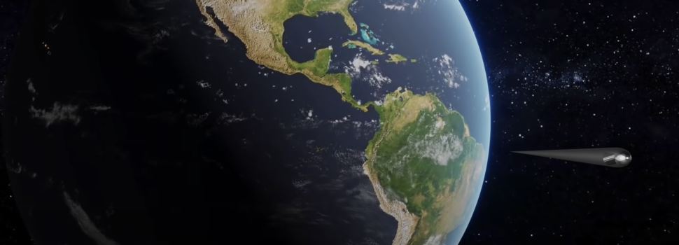Heftige video laat einde van de wereld zien door middel van een naaldje